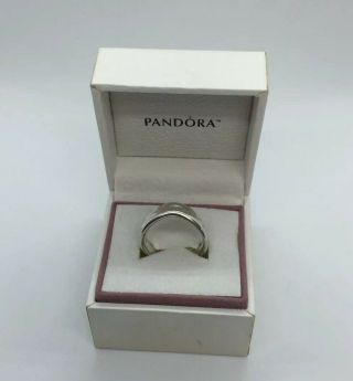 Vintage Silver 925 Pandora Ring Size P