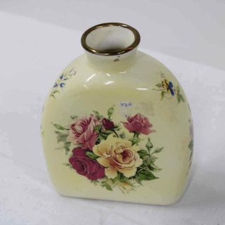 Robert Gordon Studio Pottery,  Vintage Floral " Roses " Bud Vase,  Australian 710