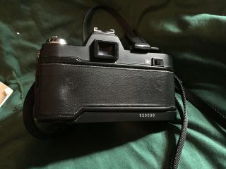 Vintage Konica Autoreflex TC 35mm camera with Hexanon AR 40mm 1.  8 lens 3
