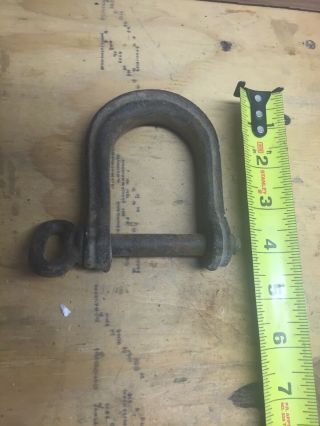 Vintage Screw Pin Anchor Shackle Clevis (2) 1/2 