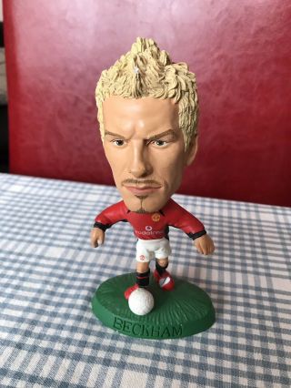 David Beckham Football Figure Pro Stars Xl Corinthian Man United Vintage Soccer
