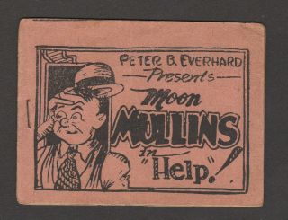 Lqqk Vintage Tijuana Bible,  8 Pager,  Moom Mullins In Help
