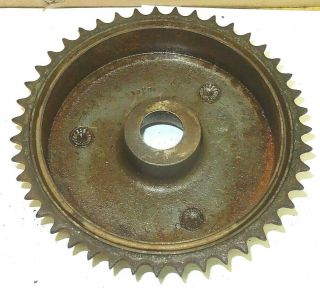 Norton Rear Wheel 7 " Brake Drum / Sprocket 43 Tooth Vintage Classic Barn Find