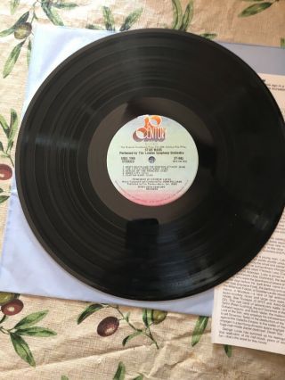 Vintage 1977 Star Wars Movie Sound Track LP Album Record 2T - 541 5