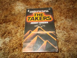 Jerry Ahern Two Vintage Paperbacks The Takers & The Takers:river Of Gold 1st