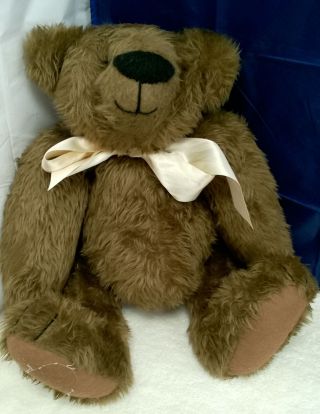 Vintage Handmade Large Jointed Humpback Teddy Bear 251