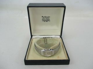 Vintage Ladies Stainless Steel Seiko Bracelet Watch Needs Battery.