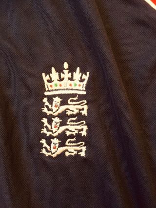 Vintage England Cricket Jersey Admiral Shirt.  2007 Adults Large 5