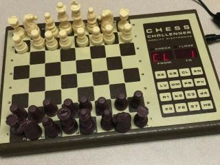 Vintage 1970s Fidelity Electronic Computer Chess Challenger Game,  A/c
