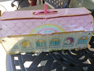 Vintage My Little Pony Carry Case Stable 1983 Vintage