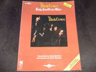 Vintage 1991 Sheet Music Book The Black Crowes " Shake Your Money Maker " (scarce)