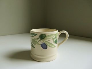 Vtg Emma Bridgewater Olives Baby Mug Hand Decorated Spongeware C1997