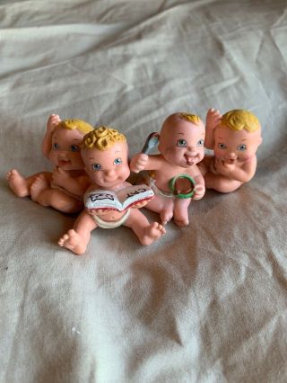 Vintage 90s 1992 1991 Galoob Lgt Magic Diaper Baby Doll Toy Figures