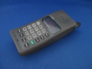 Motorola Tele Tac 200 - Vintage Brick Style Cell Phone With Bag