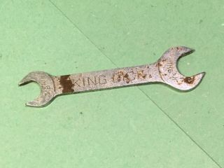 Vintage Spanner King Dick 3/8 A/f 7/16 A/f 12039?? Classic Car Tool