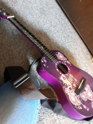 Vintage First Act Discovery Acoustic Purple Guitar Model No.  Fg3098