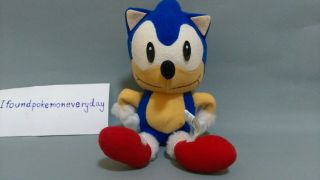 Vintage Sonic The Hedgehog Sega 1992 Plush Doll Japan