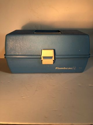 Vintage Flambeau Classic Series 3 Tray Tackle Box About 18x10x10