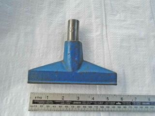 Vintage 6 " Cast Iron Woodturning Lathe Hand Tool Rest,  7/8 " Spigot Vgc Old Tool