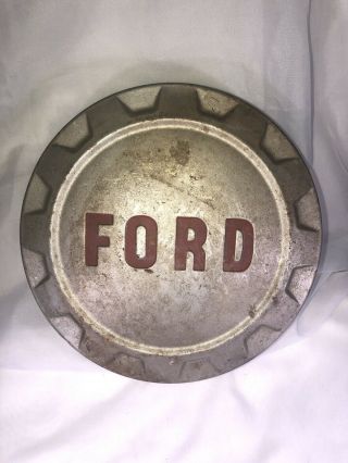 Vintage 1961 - 1966 Ford 1/2 Ton Truck F - 100 Pickup Bottle Cap Hubcap Farmhouse