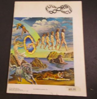 The Doors - - Full Circle - Guitar/piano With Photos Vintage - Song Book