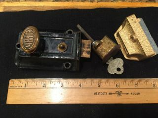 Vintage Corbin Door Lock/cylinder With Keys