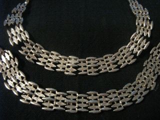 Vintage Sarah Coventry Demi Gold Tone Necklace & Bracelet Set 2
