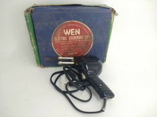 Vintage Wen Heavy Duty Electric Soldering Gun Model 250 Box