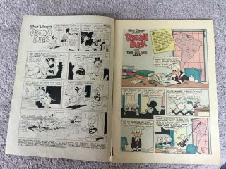 Vintage Carl barks Donald Duck Conic Book,  “Donald Duck And The gilded man,  ” 2