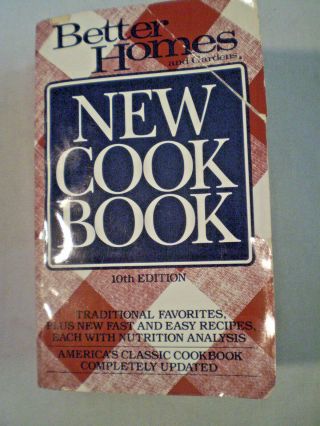 Vintage Better Homes And Gardens Cook Book Pb 1993 10th Ed See 1300 Recipes