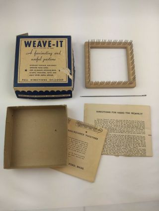 Vintage Weave It - Loom