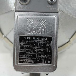 Vintage Saga Camera Flashgun Made In Germany 454 5