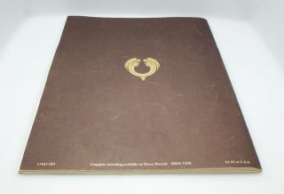 Vintage JESUS CHRIST SUPERSTAR Sheet Music Book 1970 2