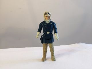 Han Solo In Hoth Outfit Figure Star Wars Esb 1980 Kenner Vintage Battle Gear Toy