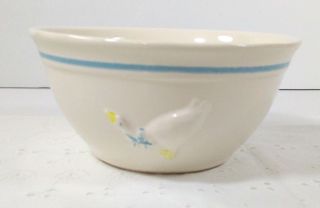 Vintage Mccoy Pottery Goose Nesting Small Mixing Bowl Farmhouse Country Usa