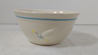 Vintage McCoy Pottery goose Nesting Small Mixing Bowl Farmhouse Country USA 2