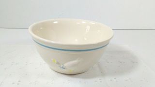 Vintage McCoy Pottery goose Nesting Small Mixing Bowl Farmhouse Country USA 4