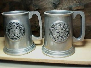 2 - Vintage Wilton Peter United States Coast Guard Academy Tankard/mugs