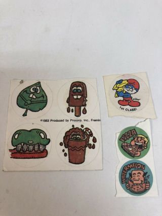 Vintage Stickers 80 