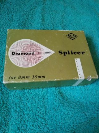 Vintage Japanese Diamond Auto Splicer For 8mm/16mm Silent Films