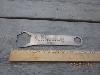 Vintage Hardware LCN Closers Inc T - 1157 Dual Wrench Princeton Illinois R8T3 5