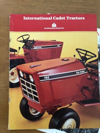 International Vintage Power Lawn Products Specifications Brochure