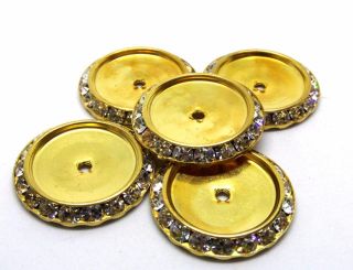 Vintage Jewelry Findings Swarovski Rhinestone For Cabs Resin Diy Design Crafts