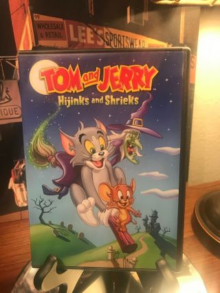 Tom And Jerry: Hijinks And Shrieks (dvd) - Family Vintage Halloween Fun Spooky