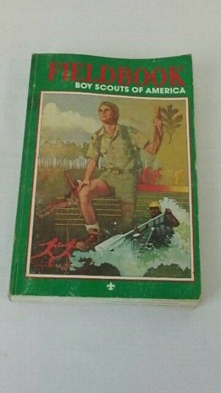 1984 Fieldbook Vintage Boy Scouts Of America Bsa Book