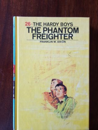 Vtg Hardy Boys 26 The Phantom Freighter 1970 Franklin W.  Dixon
