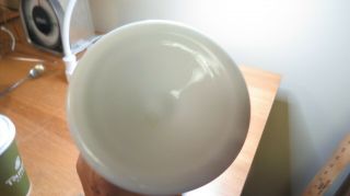 Westmoreland White Milk Glass Paneled Grape Vase 9 1/4 
