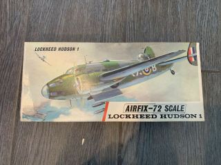 Vintage Airfix 1/72 Scale Lockheed Hudson Plastic Model Kit