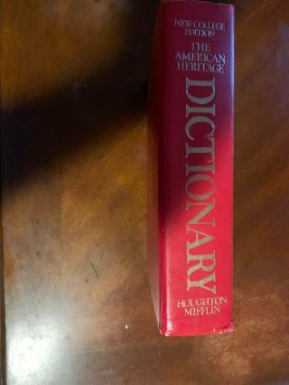 VINTAGE THE AMERICAN HERITAGE DICTIONARY OF THE ENGLISH LANGUAGE 1975 2