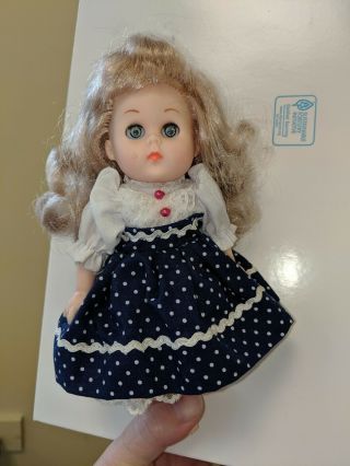 Vintage Vogue Ginny Doll With Patriotic Dress Outfit